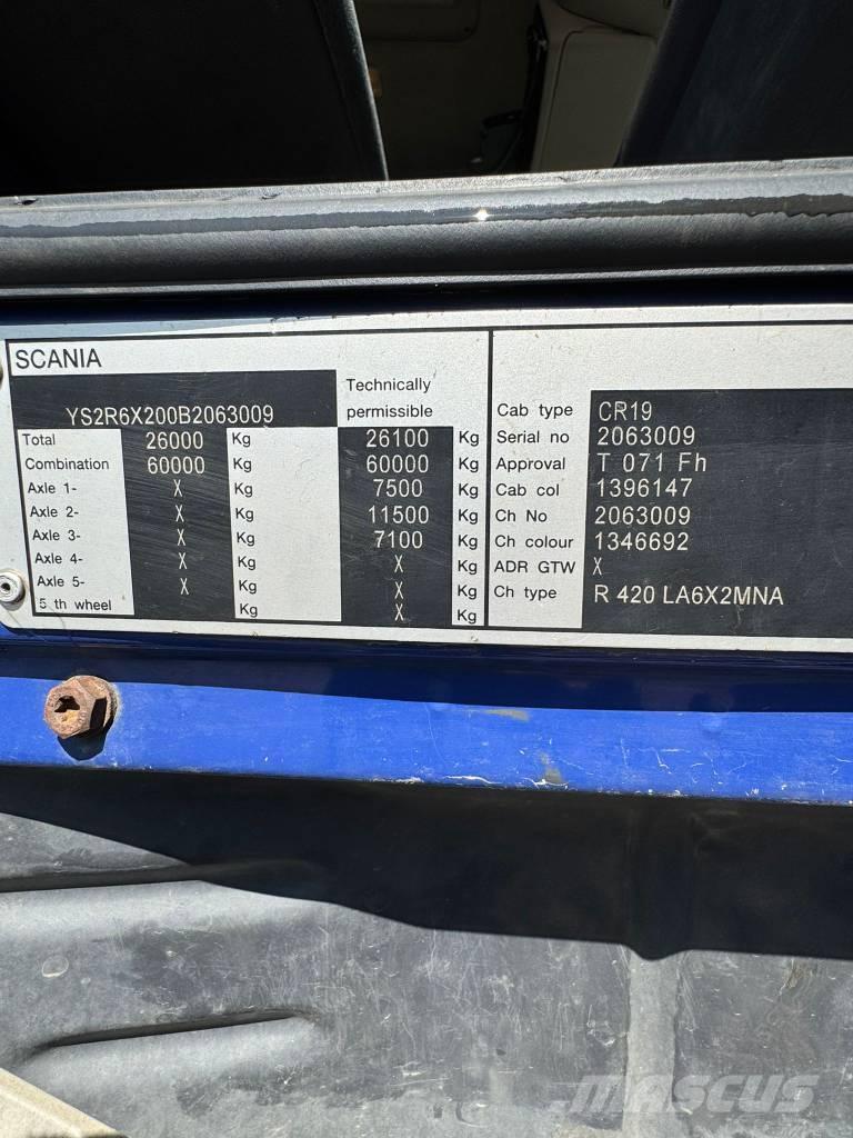 Scania R 420 Sattelzugmaschinen
