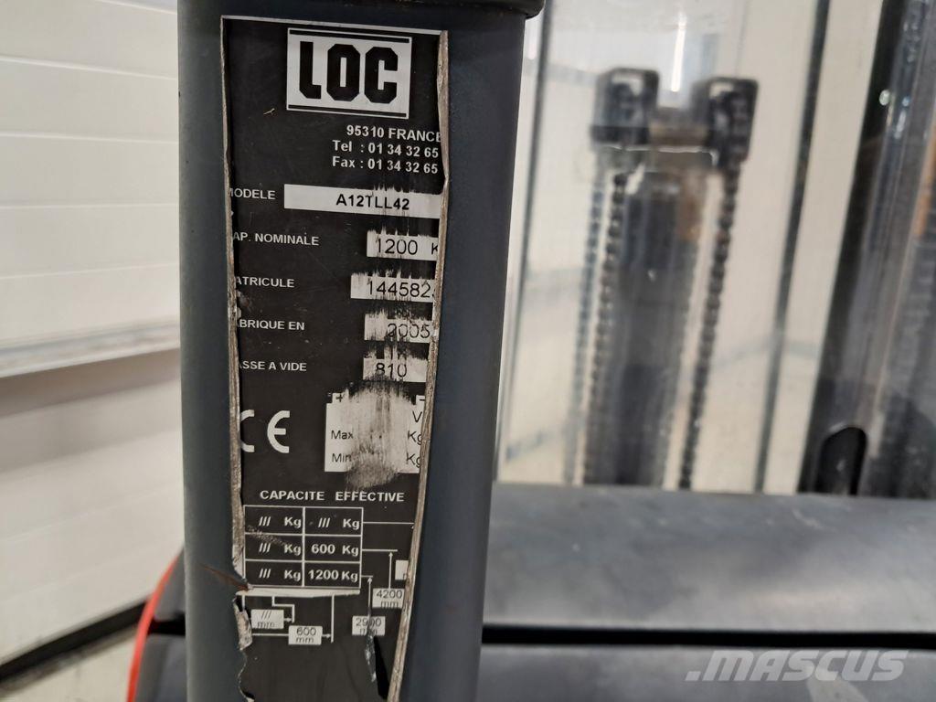 LOC A12TLL42 Deichselstapler