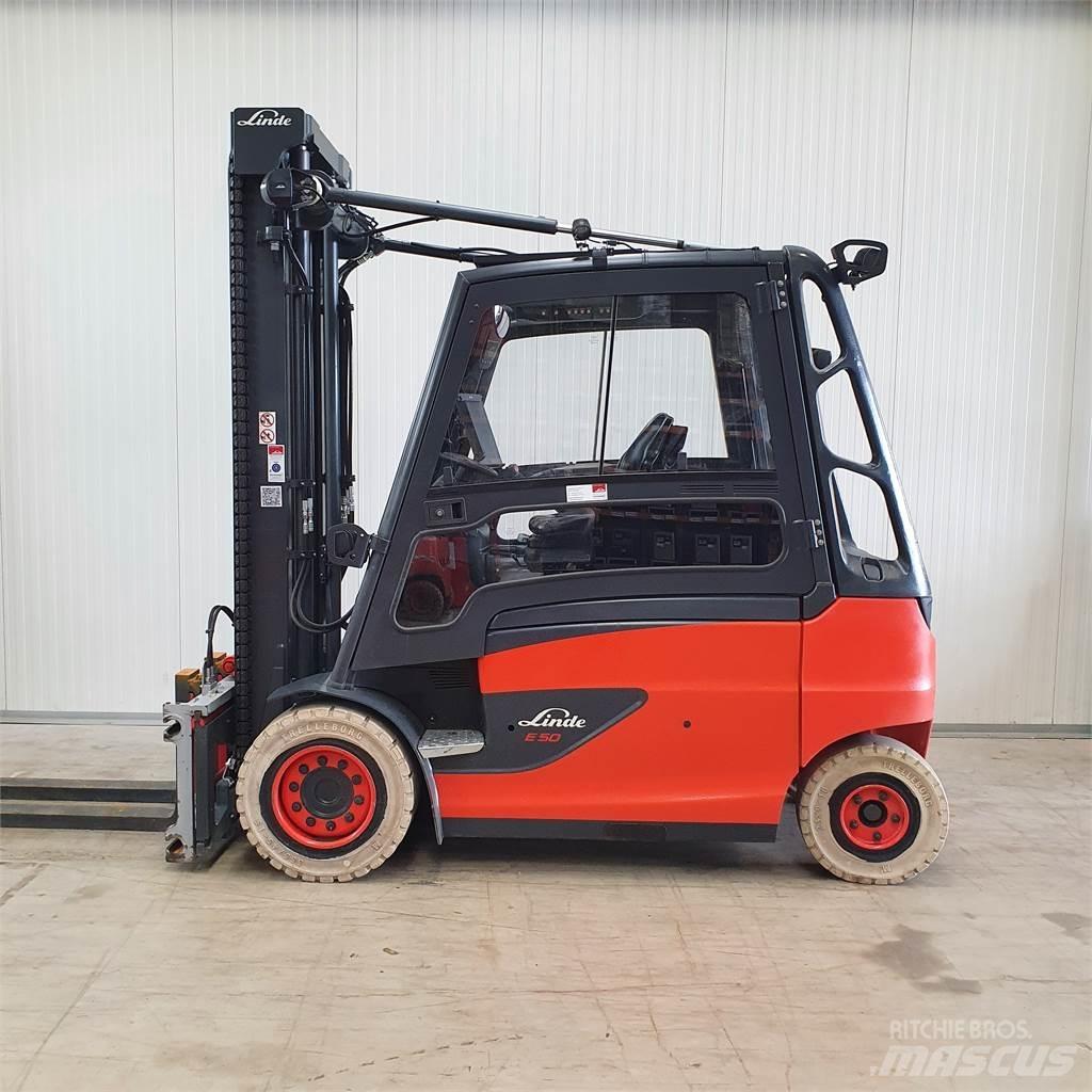Linde E50HL Elektro Stapler