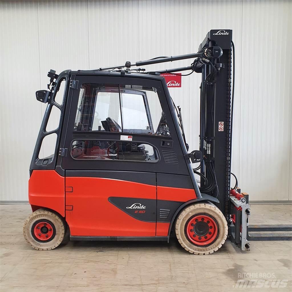 Linde E50HL Elektro Stapler