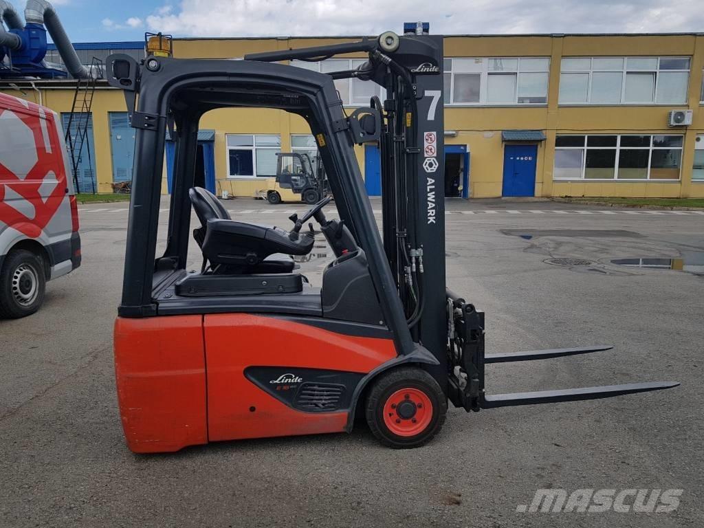 Linde E16C Elektro Stapler