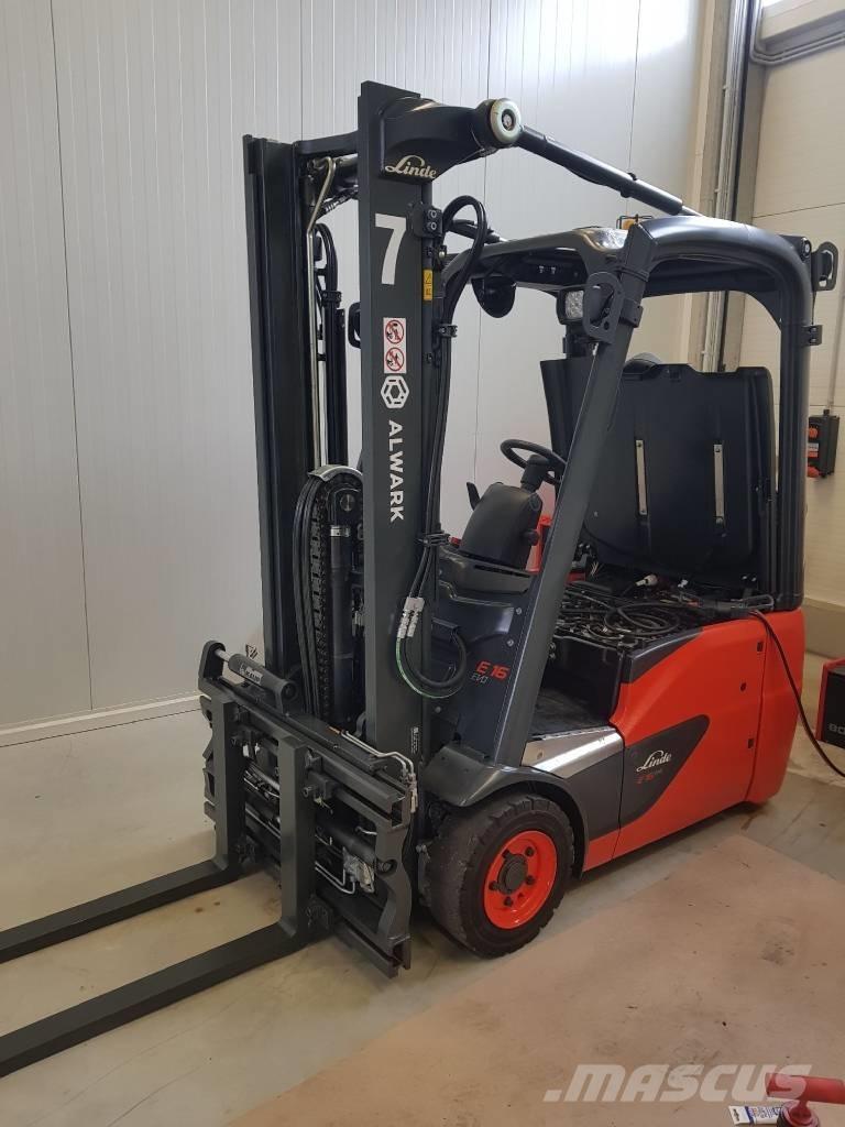 Linde E16C Elektro Stapler