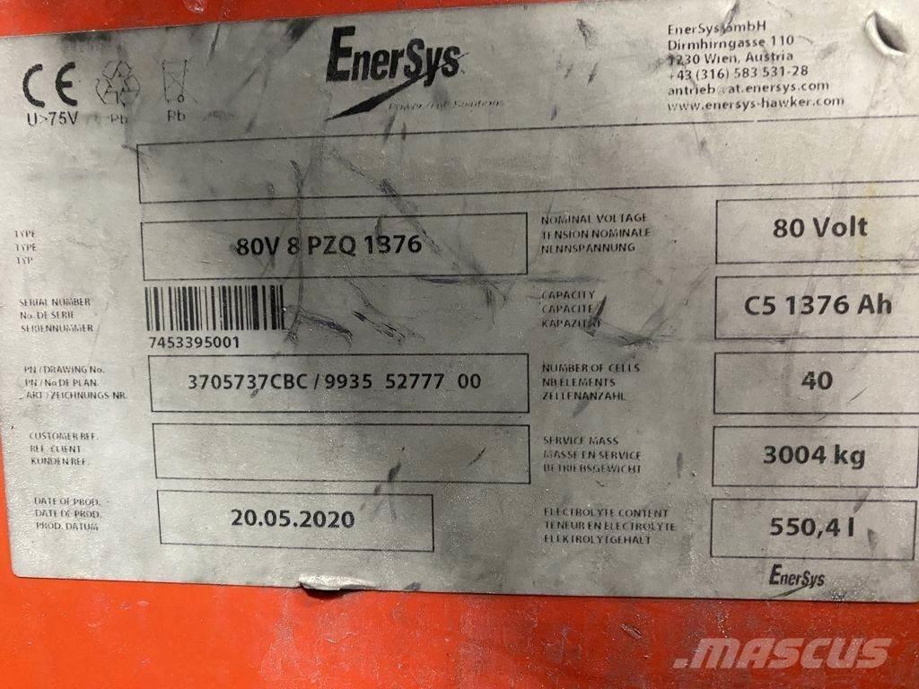 Linde E80-01/900 Elektro Stapler