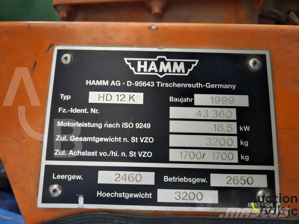 Hamm HD 12 K Andere Walzen