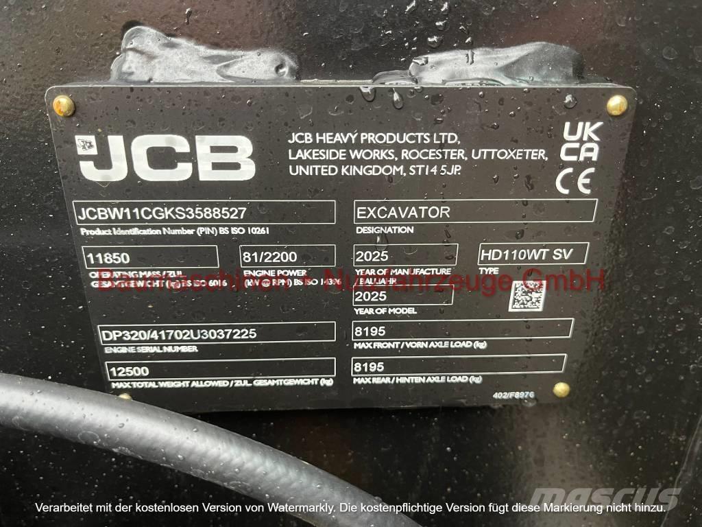 JCB Hydradig 110W Mobilbagger