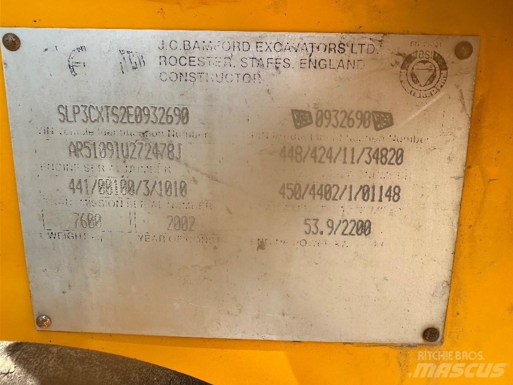JCB 3 CX Baggerlader