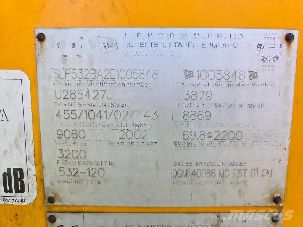 JCB 532-120 Teleskoplader