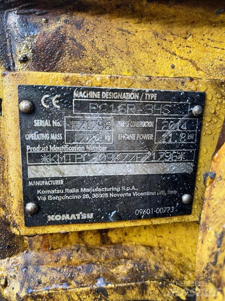 Komatsu PC 16 R-3HS Minibagger < 7t