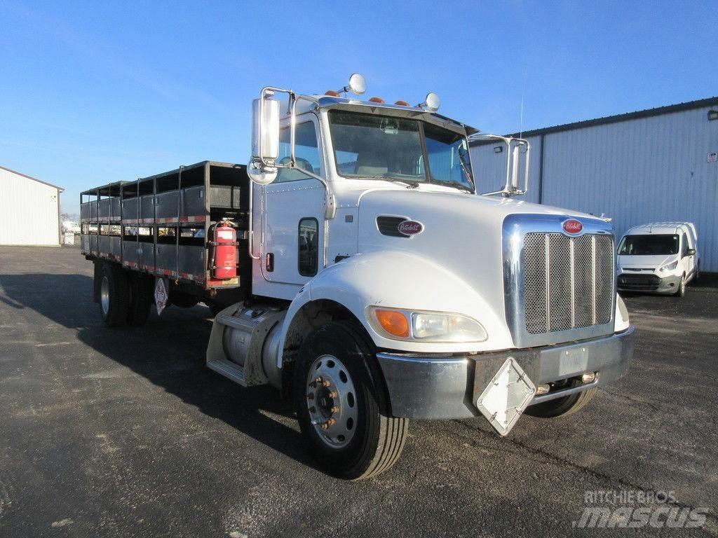 Peterbilt 335 Pritschenwagen/Pritschenwagen mit Seitenklappe