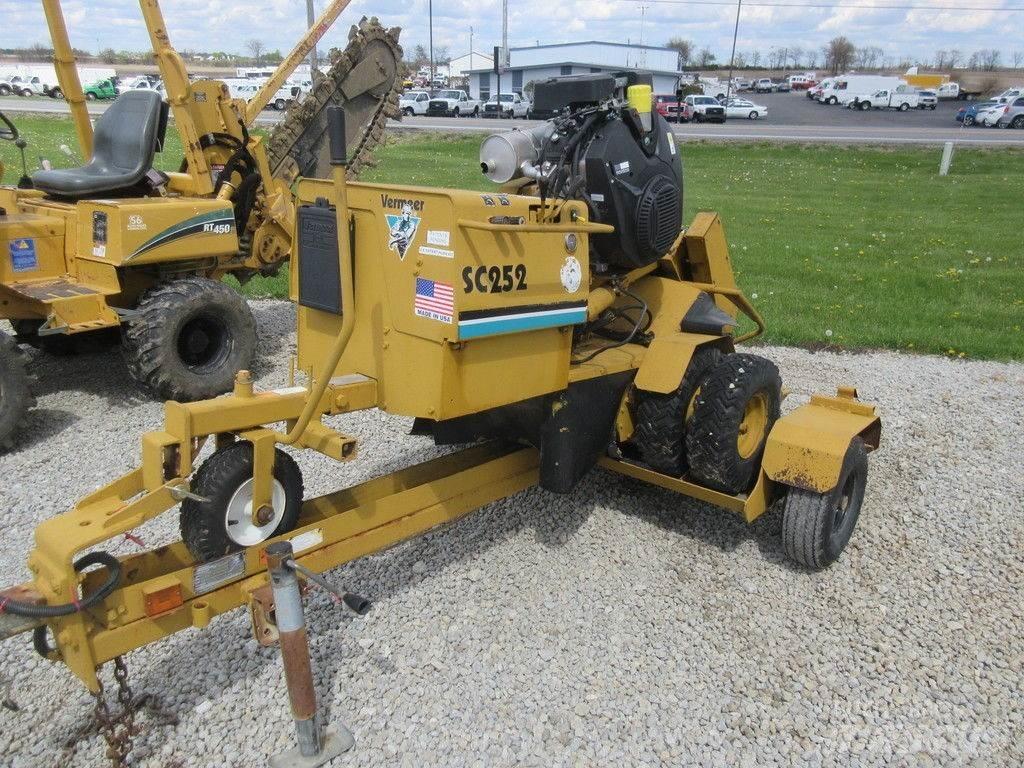 Vermeer SC252 Baumstumpffräsen