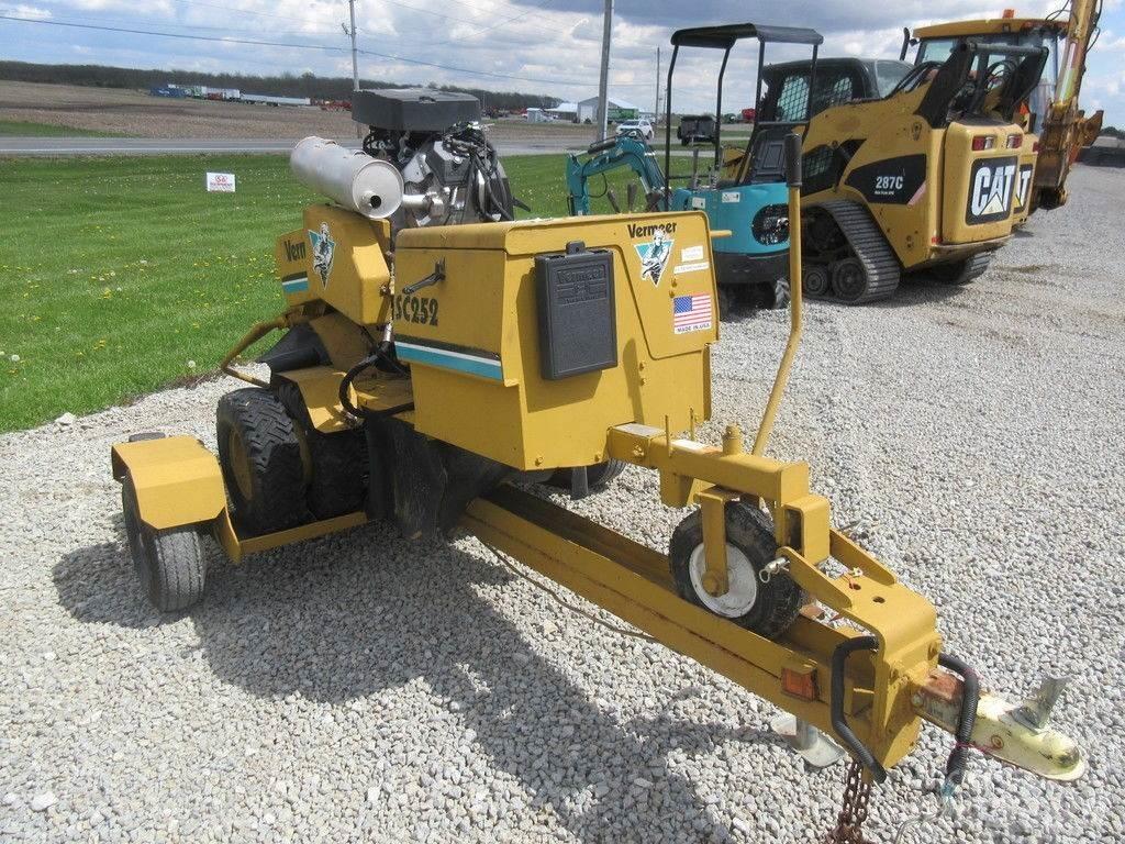 Vermeer SC252 Baumstumpffräsen