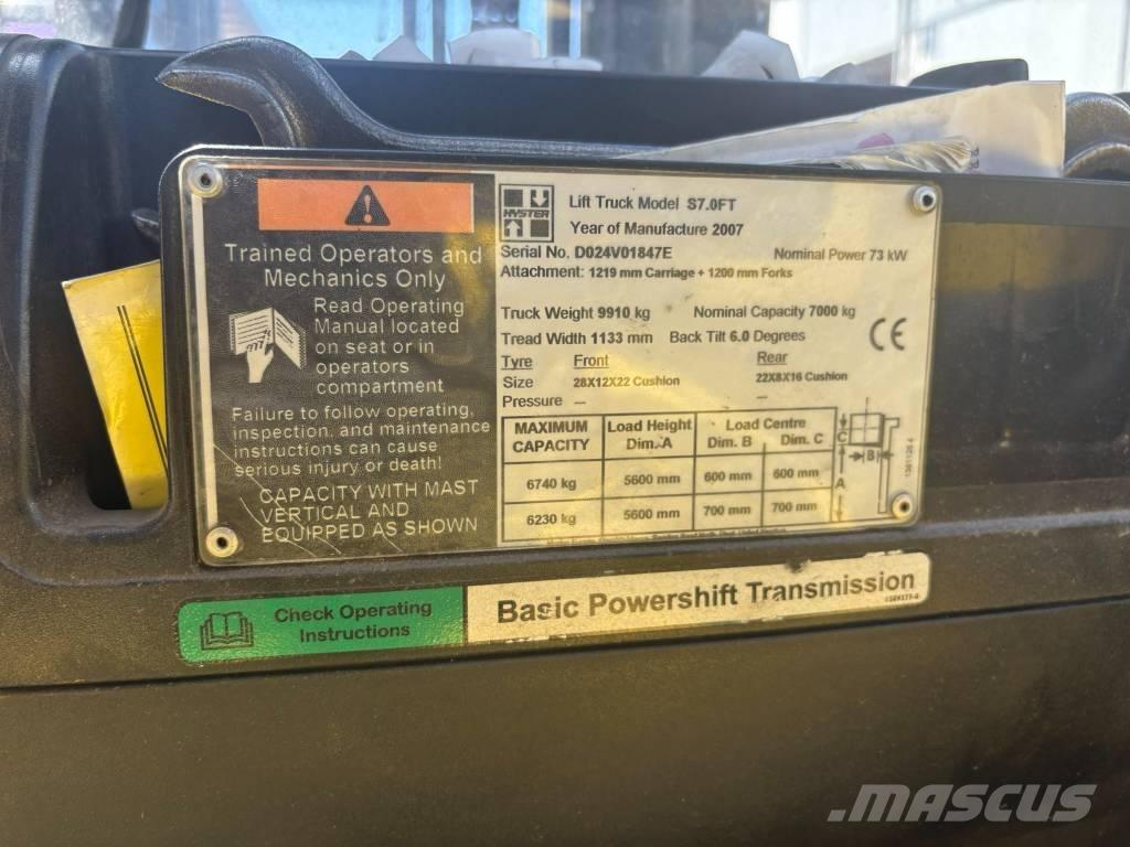 Hyster S7.0FT Gas Stapler
