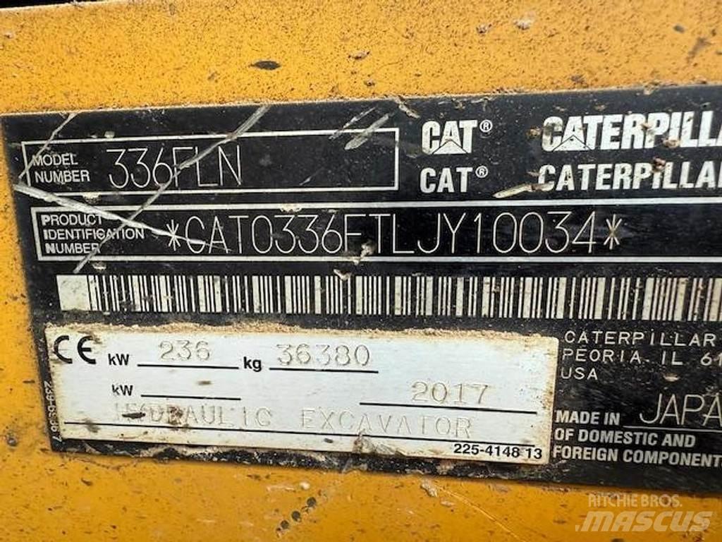 CAT 336 F LN Raupenbagger