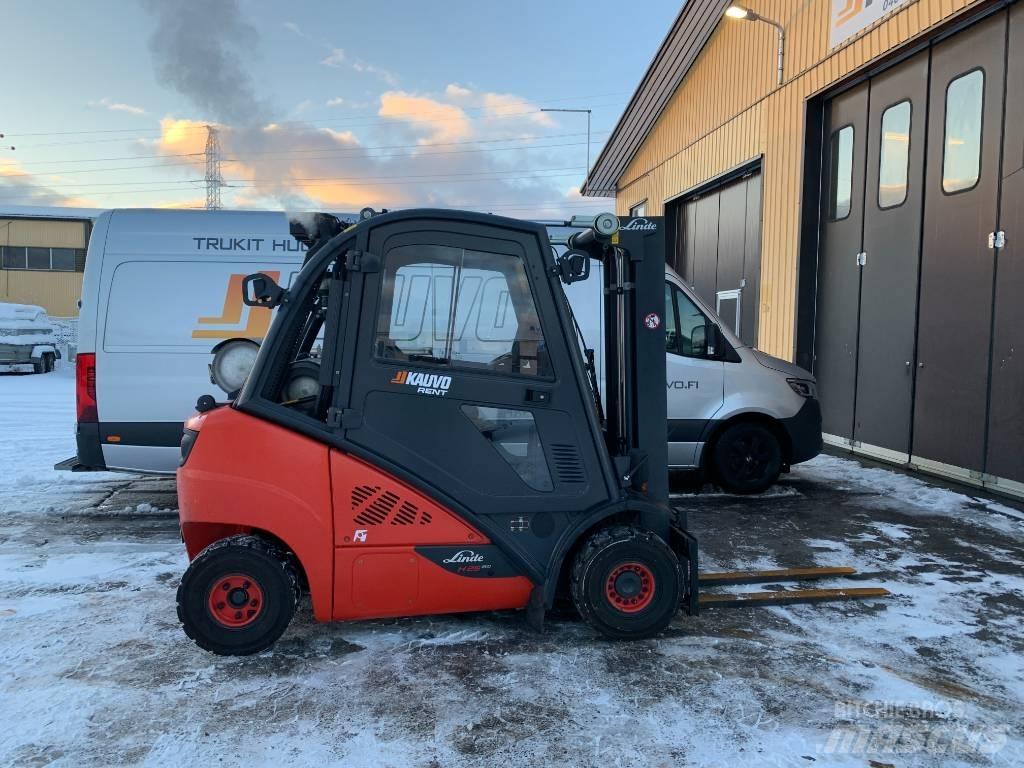Linde H25T-02 Gas Stapler