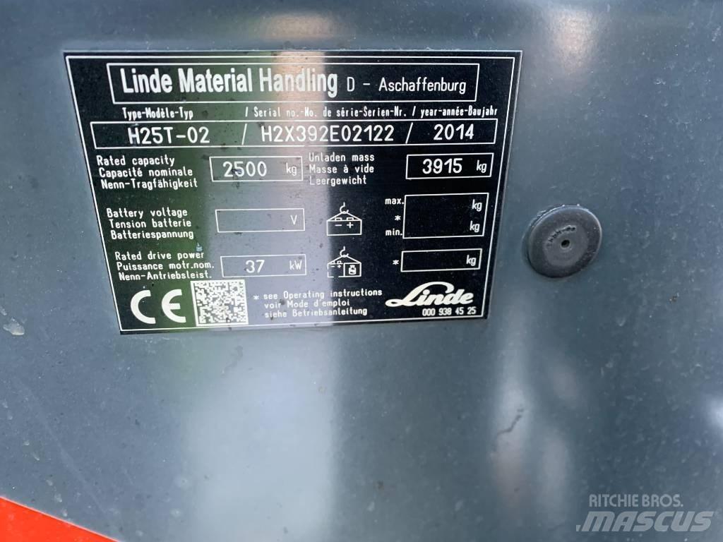 Linde H25T-02 Gas Stapler