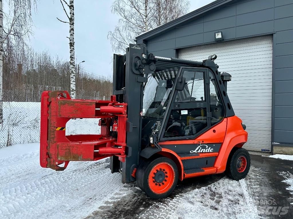 Linde H70D Diesel Stapler