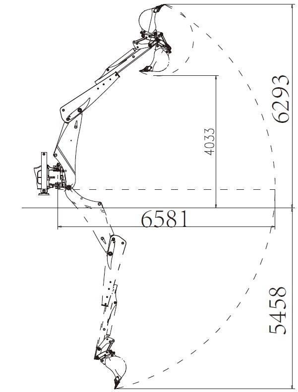 Lonking 83 C Baggerlader