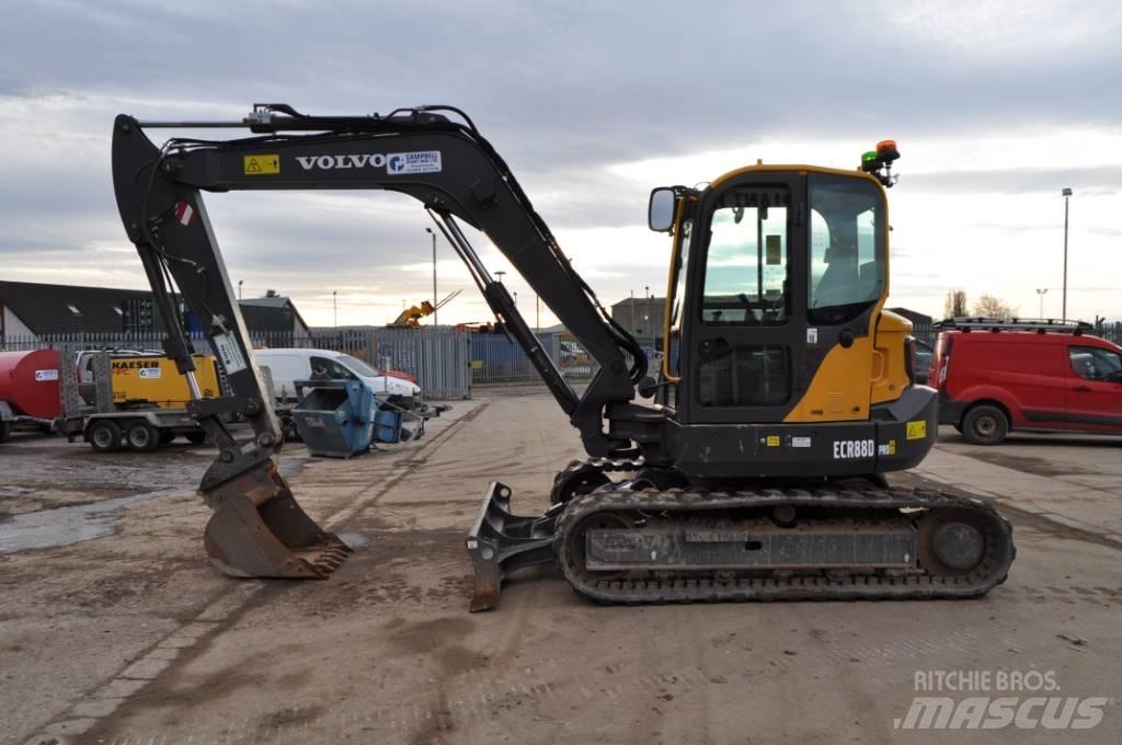 Volvo ECR 88 D Midibagger  7t - 12t