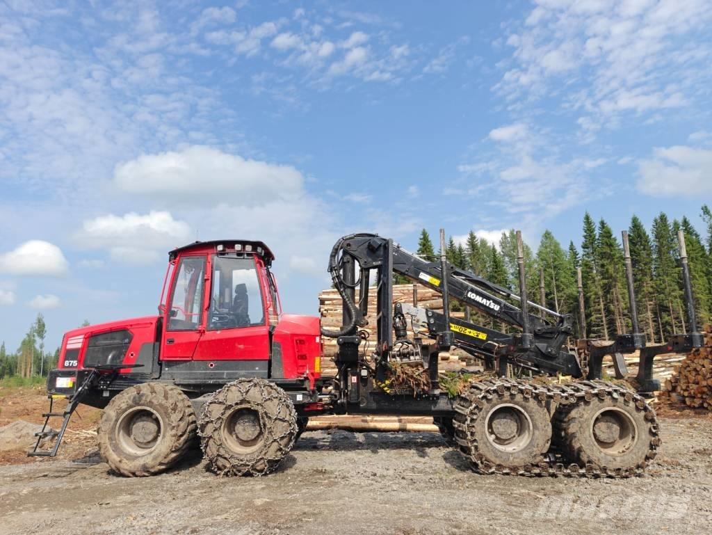 Komatsu 875 Forwarder