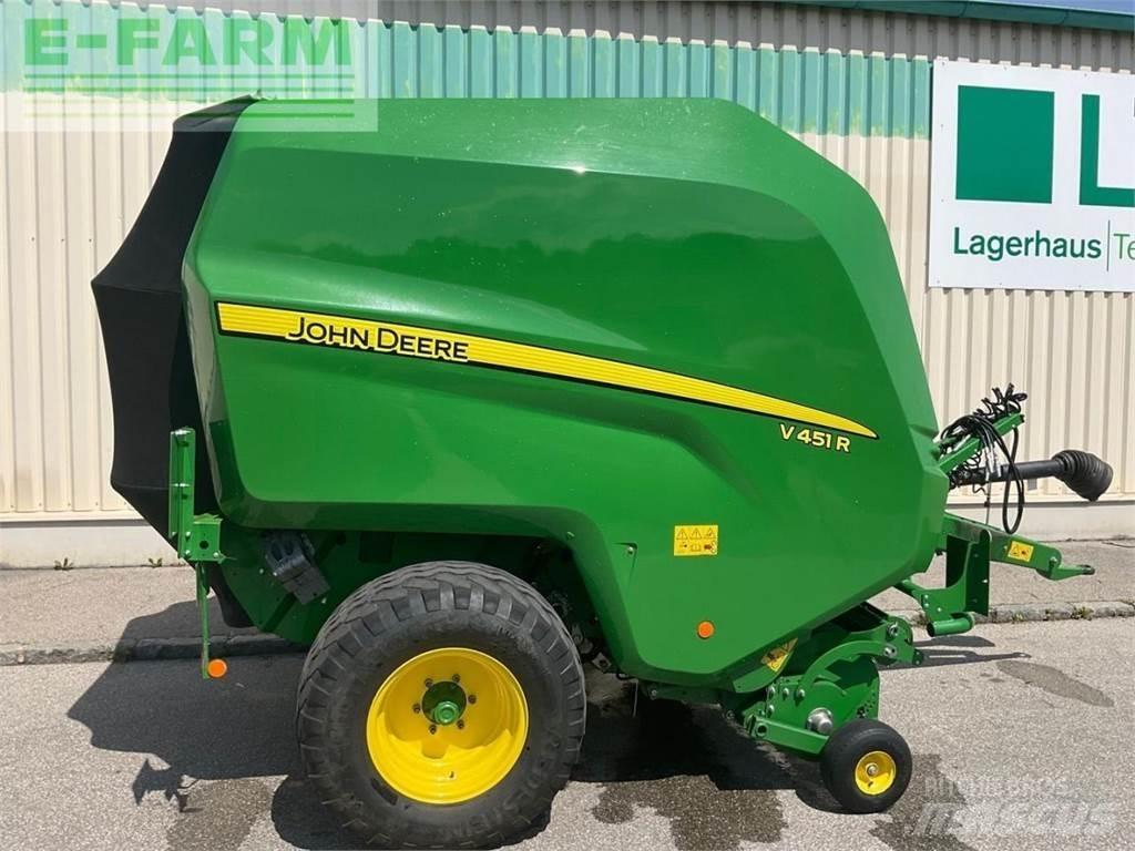John Deere V451R Quaderpressen