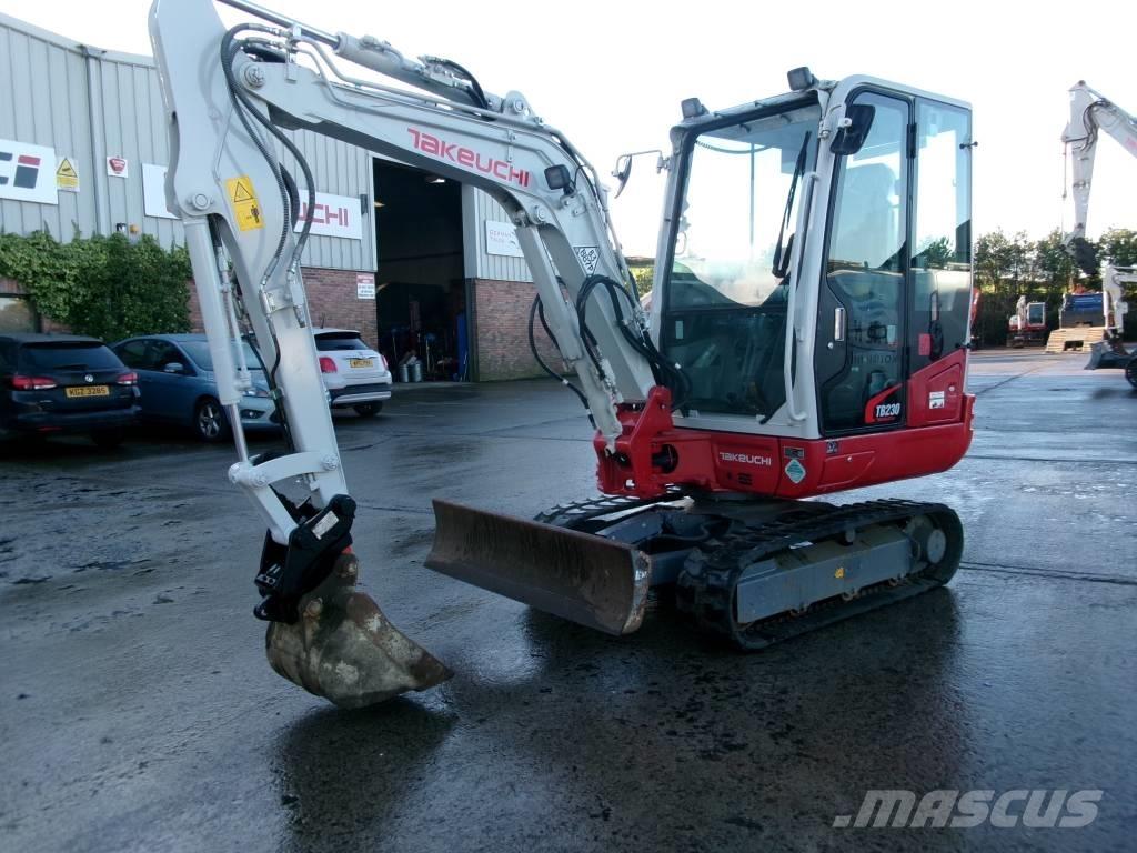 Takeuchi TB 230 Minibagger < 7t