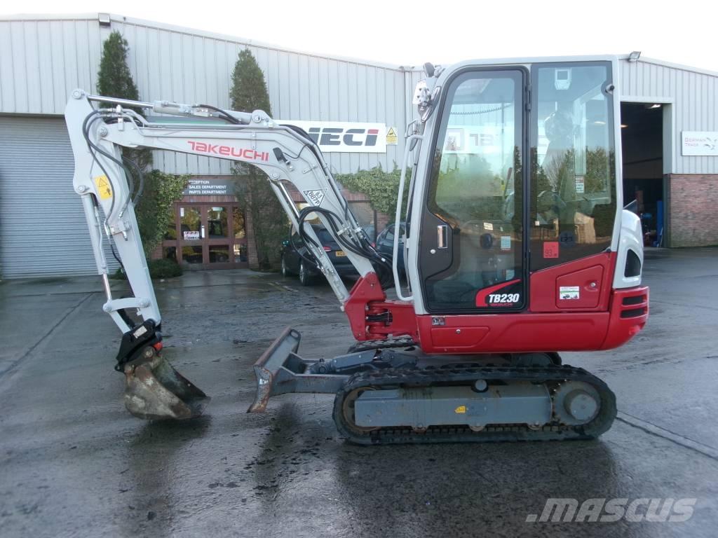 Takeuchi TB 230 Minibagger < 7t