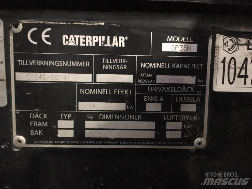 CAT DP 35 N Diesel Stapler