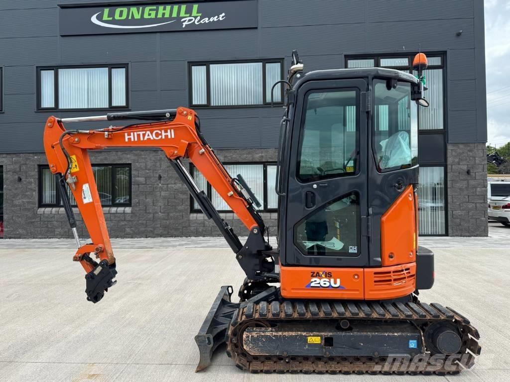 Hitachi ZX 26 U-6CLR Minibagger < 7t