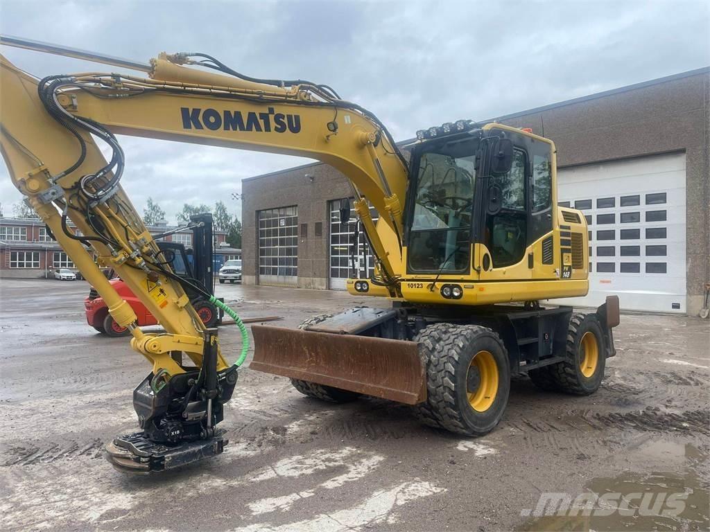 Komatsu PW148-10 Mobilbagger