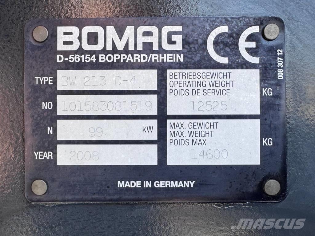 Bomag BW 213 D-4 Walzenzüge