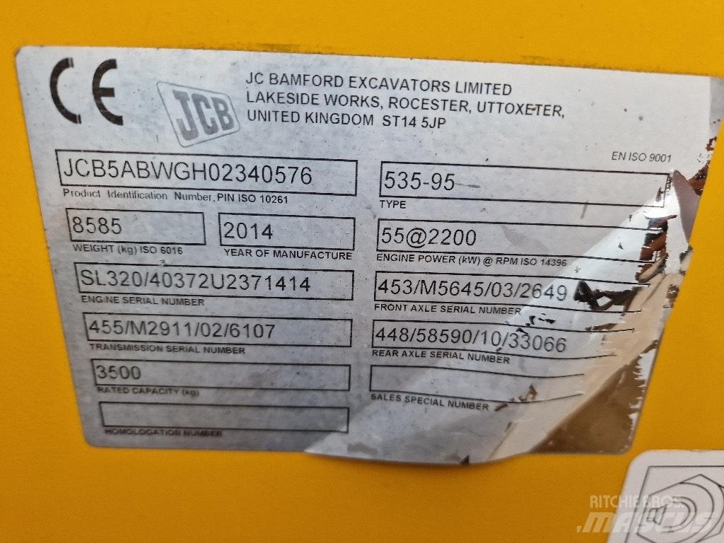 JCB 2014 JCB 535-95 Teleskoplader