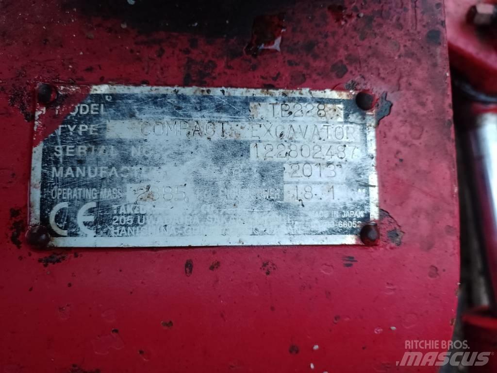 Takeuchi TB228 Minibagger < 7t
