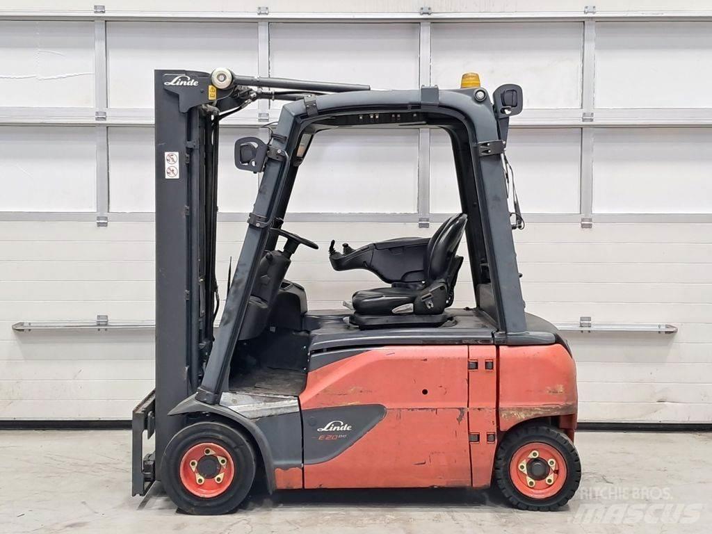 Linde E20PL-02 Elektro Stapler