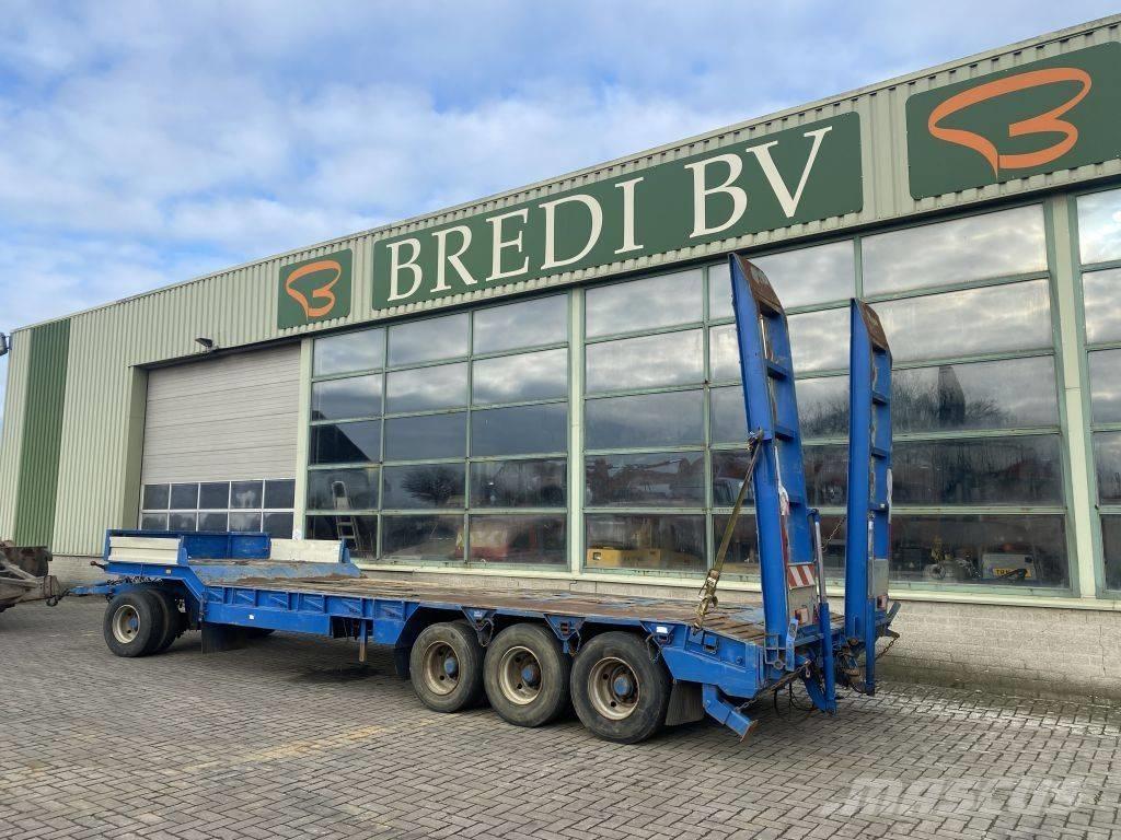  Dieplader 4 assen Tieflader