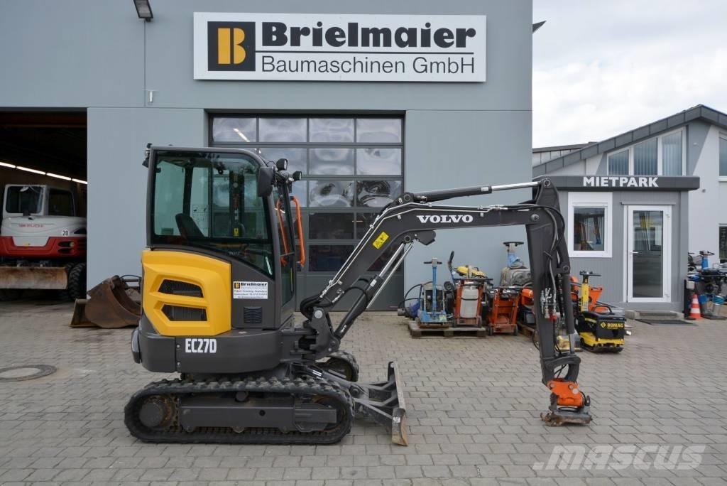 Volvo EC 27 D Minibagger < 7t