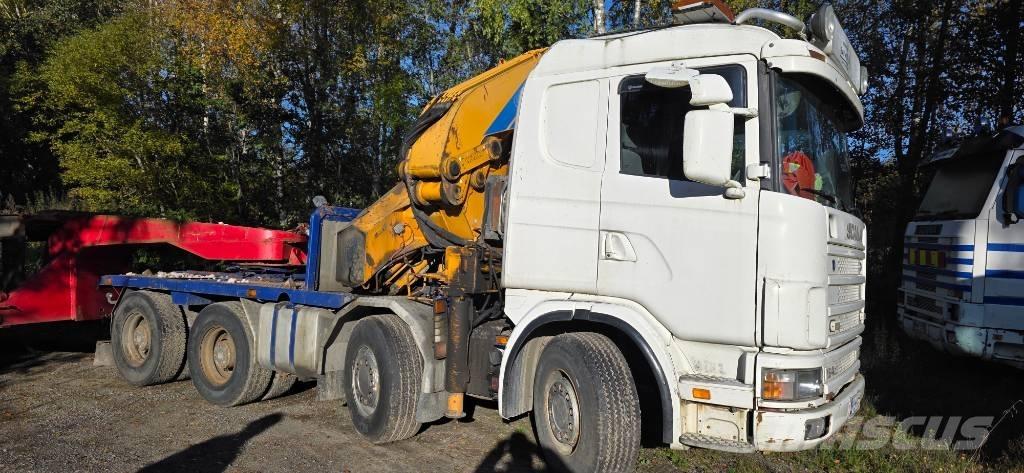 Scania R 144 G Kranwagen