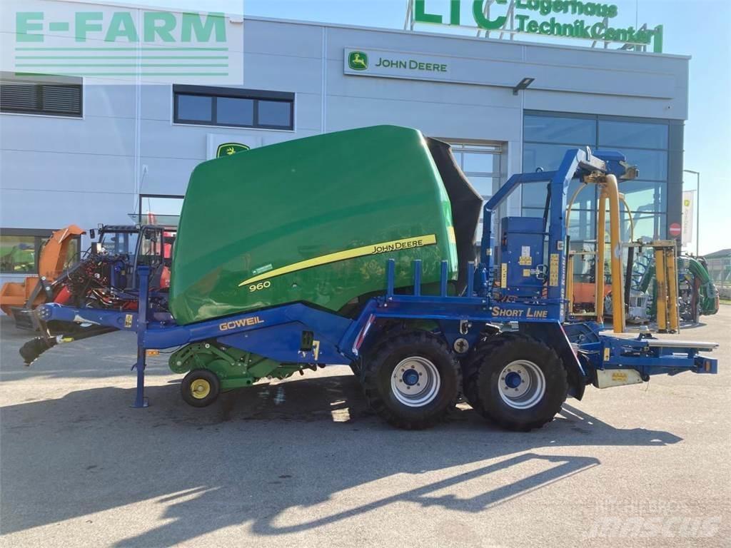 John Deere 960 Quaderpressen