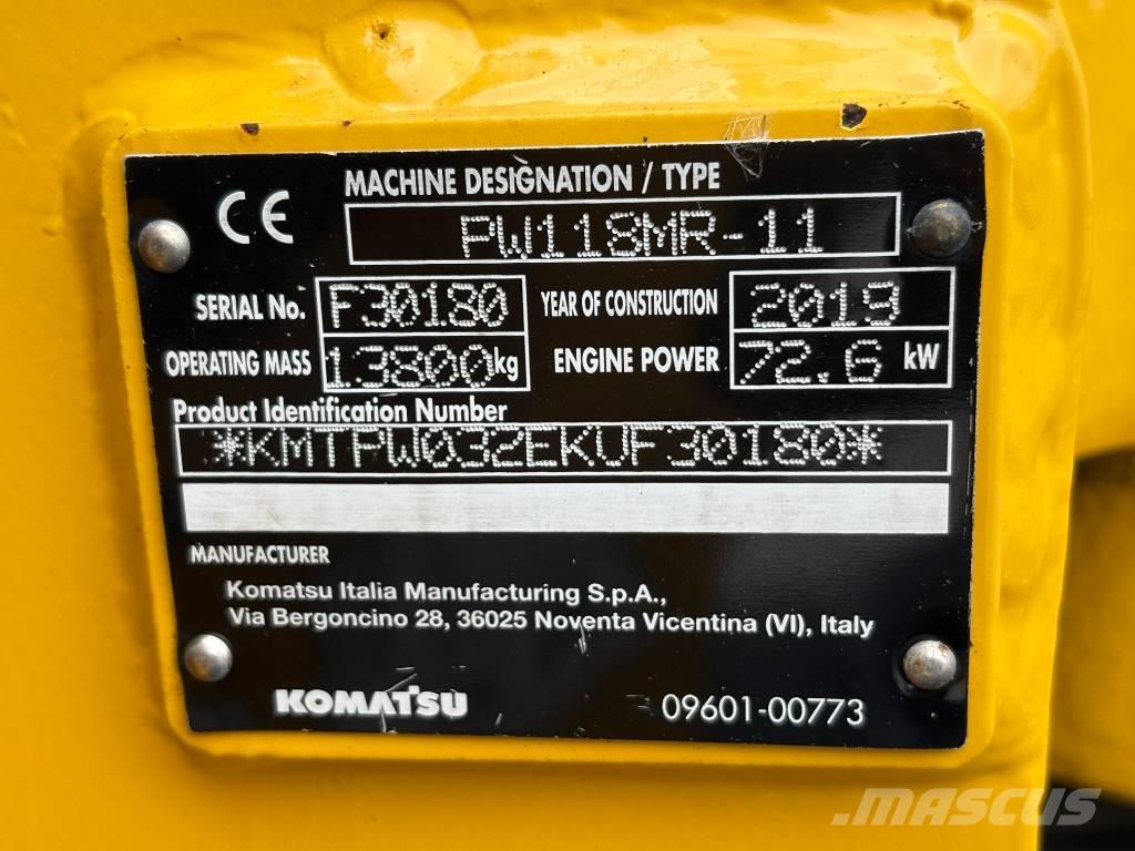 Komatsu PW118-11 Mobilbagger