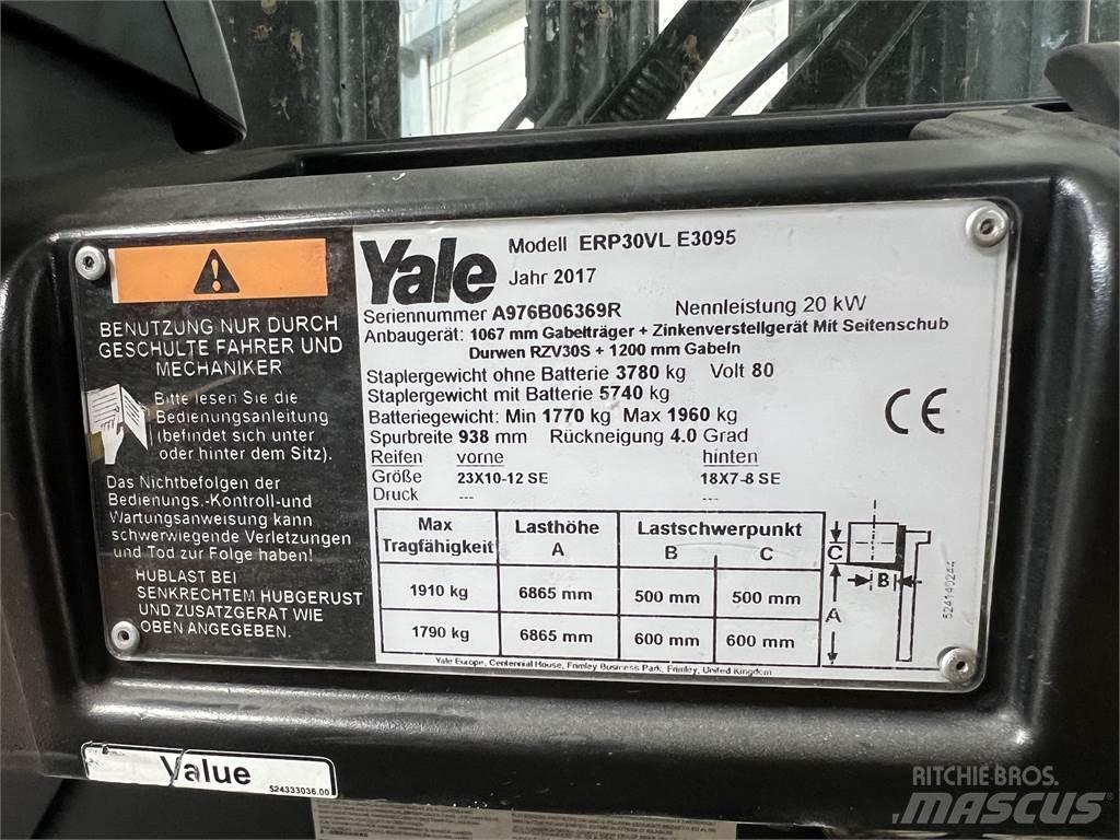 Yale ERP30VL Elektro Stapler