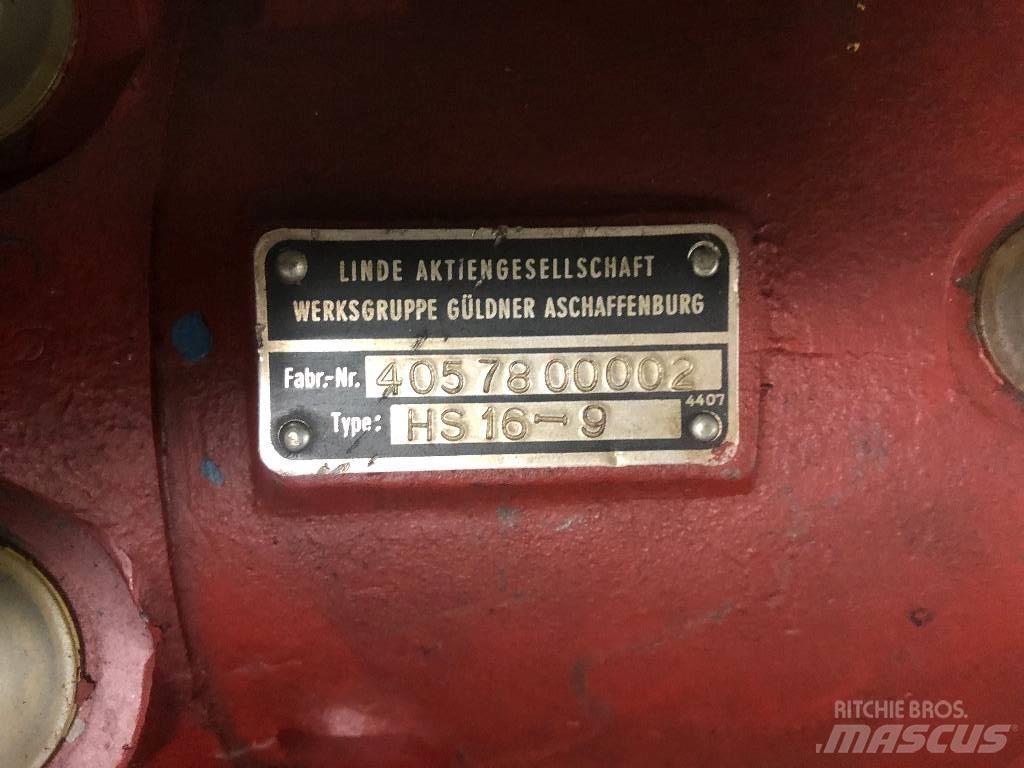 Linde HS16-9 Andere Zubehörteile