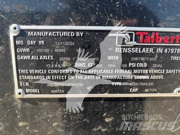 Talbert 4053TA Tieflader-Auflieger