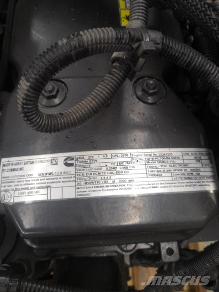 Cummins QSB4.5C-T4i Sonstige Baumaschinen