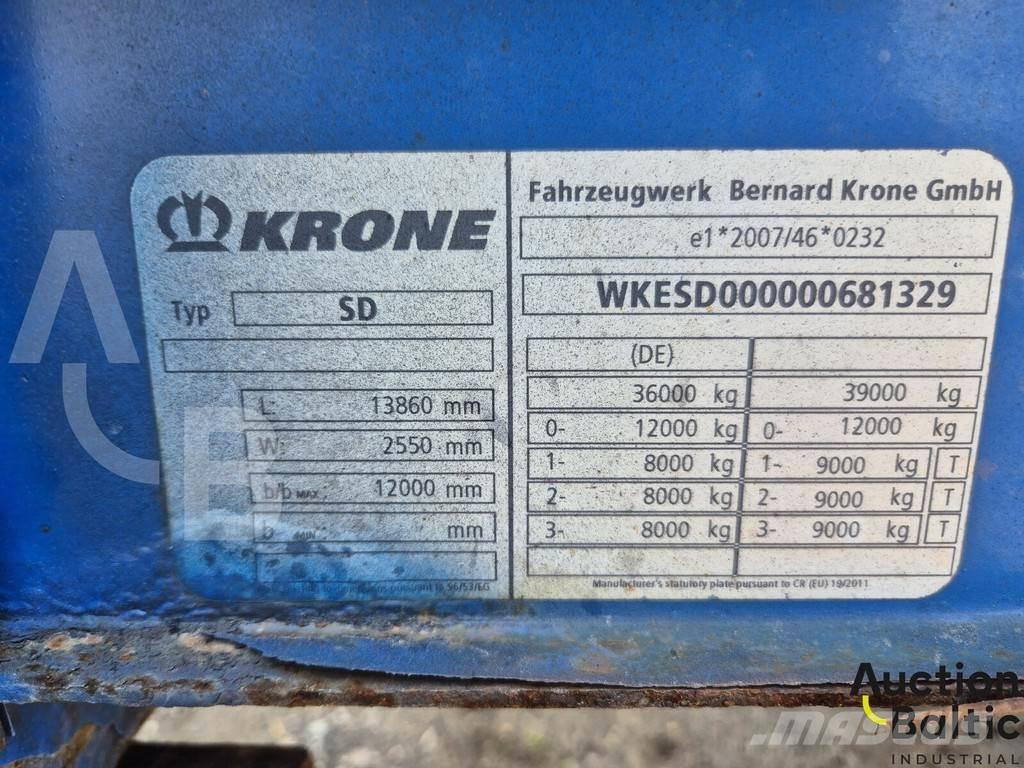 Krone SD Curtainsiderauflieger