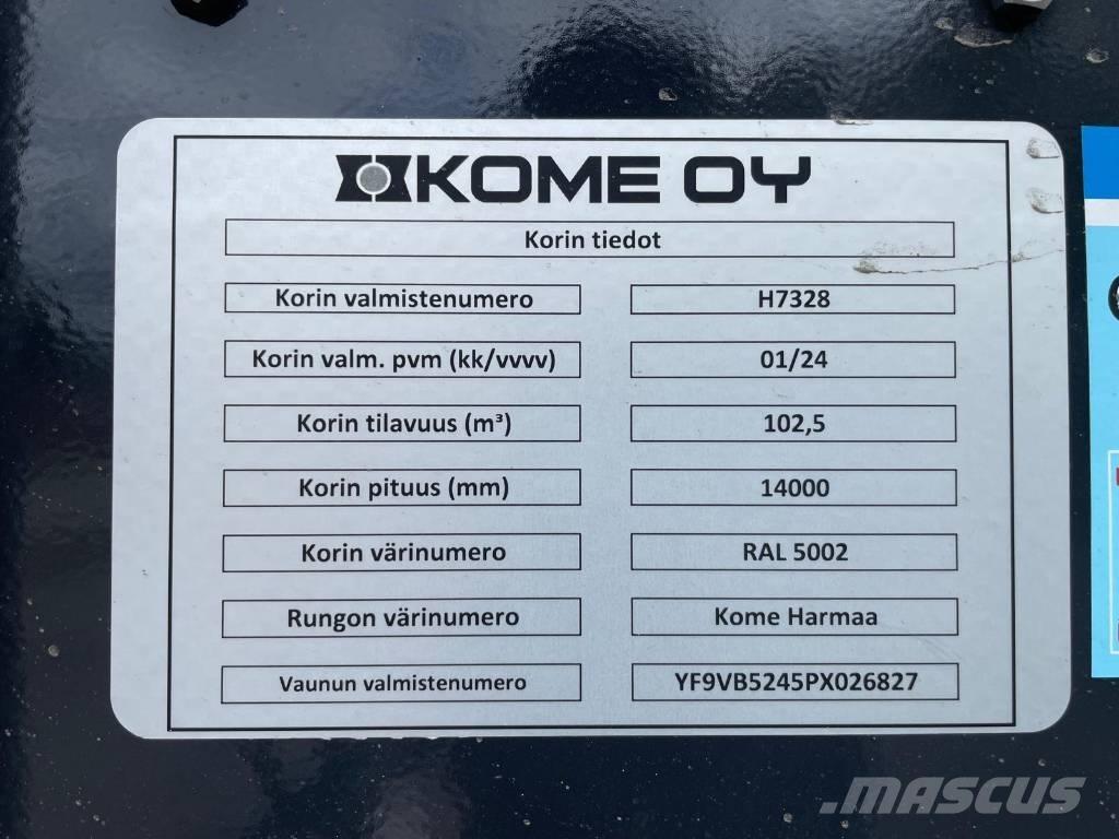 Kome BMPV-5i Holzabfallanhänger