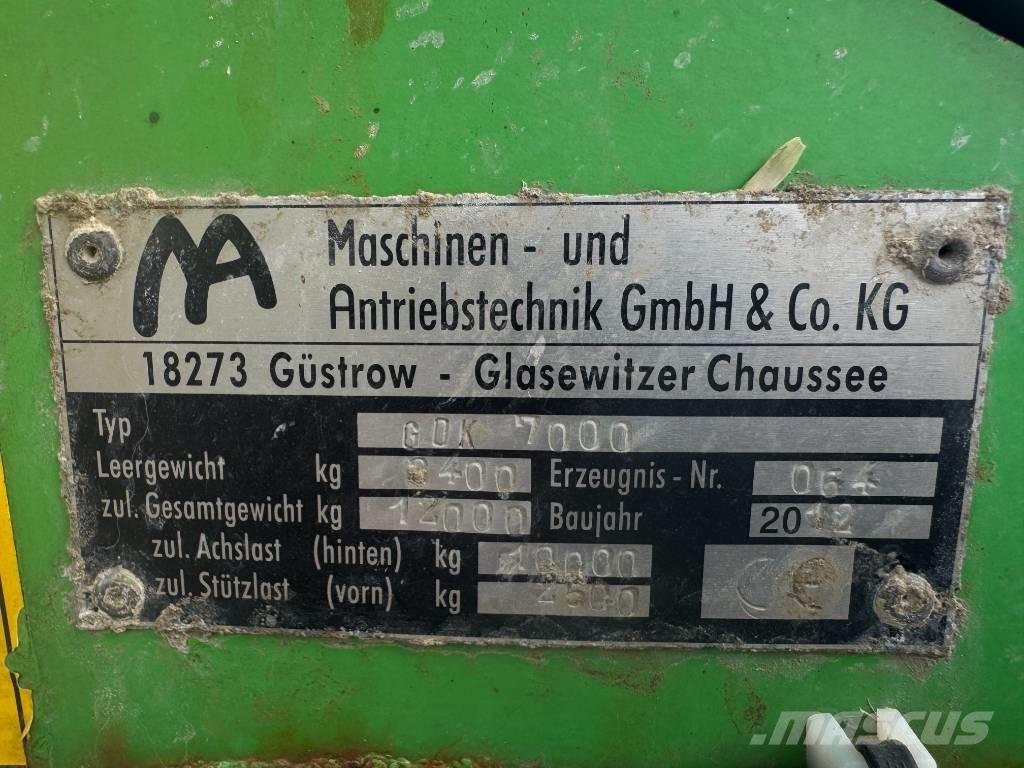 Gustrower GDK 7000 Mineraldüngerstreuer