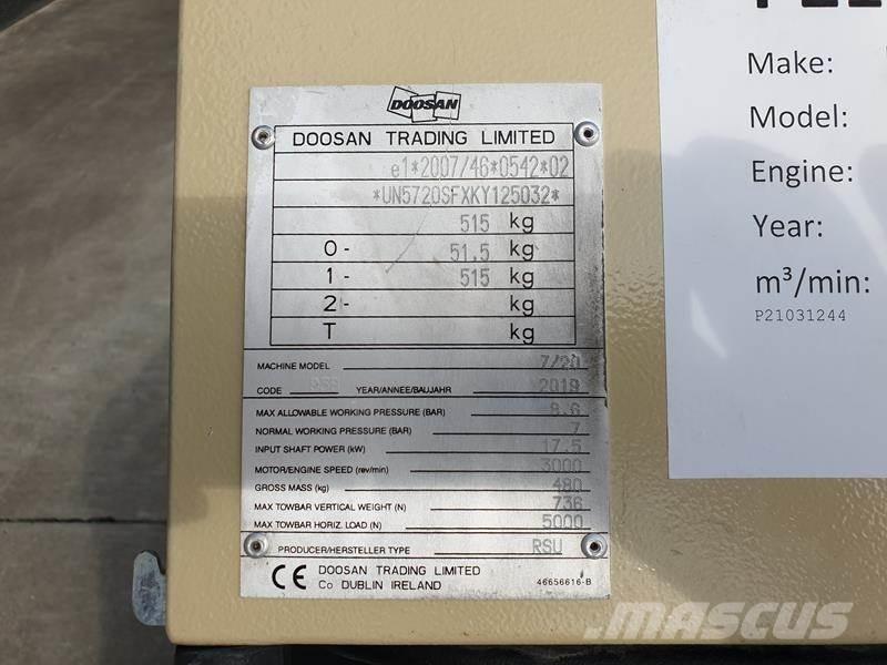 Doosan 7 / 20 Kompressoren