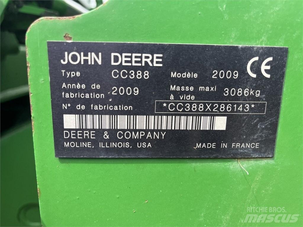 John Deere CC388, Mähwerke