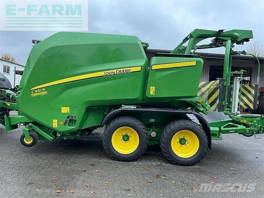 John Deere c451r Quaderpressen
