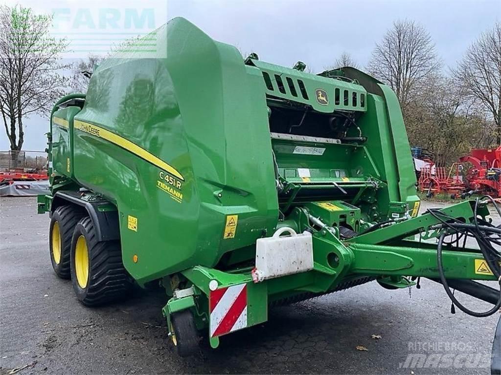 John Deere c451r Quaderpressen