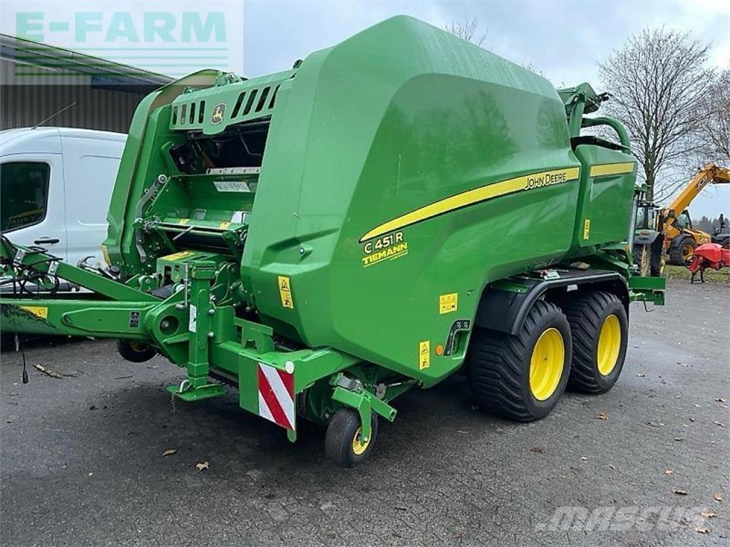 John Deere c451r Quaderpressen